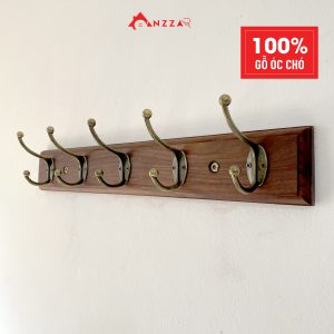 Móc gỗ óc chó cao cấp từ Anzzar