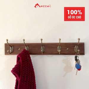 Móc gỗ óc chó cao cấp từ Anzzar