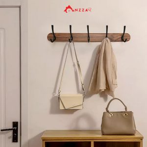 Móc-treo-tường-từ-gỗ-óc-chó-nhập-khẩu-Anzzar-treo-sau-cửa